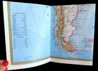 South America Map 1972 National Geographic Folded Supplement   