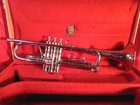 Olds Studio  Nickleplated Trumpet 1968 Fullerton Ca  Build