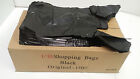 Black Shopping Plastic T-shirt Retail Bag Small Size 1 10 Quality Wholesale Lot