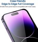 For Apple Iphone 14 Pro Tempered Glass Screen Protector Anti Scratch Film Cover
