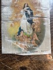 Rare Immaculate Conception Silk Tobacco Card Rare Religious Silk 