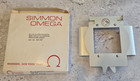 Lot Of Simmon Omega B-22 Enlarger Accessories - Negative Carrier  Lens Mount Etc