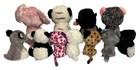 Lot Of 11 Ty Beanie Boos Plush Animals Big Eyes Glitter Eyes Please Read