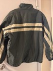 Vintage Y2k Retro Aeropostale Men Large Green tan Jacket Nylon Full Zip Trendy
