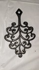 Mix Lot Of 8 Vintage Cast Iron Footed Trivets