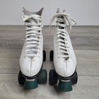     vintage Dominion Esprit White Leather Skates     Men   s 7   Women   s 8   8 5  Canada
