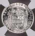 1953 Panama 1 10 Balboa Republic Anniversary - Ngc Ms68 