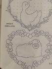 Vtg Btl 102 The Heart Of Country With Iron On Patterns Designed By Winni Miller