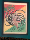 Vintage 1978 Rare Reggae Original Bob Marley Framed Record Mirror Cover Poster
