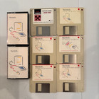 Rare Vintage 1984 Macintosh 3 5  System Disks Macwrite   Guided Tour Tapes