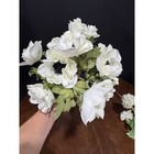 Artificial White Anemone Bouquet