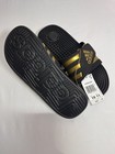 Adidas Adissage Slides - Mens Size 10 New In Box Black   Gold Eg6517