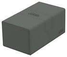 Ultimate Guard Twin Flip N Tray Grey 200  Xenoskin Monocolor Deck Case Card Box