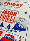 Jason Isbell Drive In Alpharetta Ga Oct 2020 Official Screen Print Poster   250