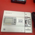 Sony Mz-r50 Portable Minidisc Recorder Silver Playback   Recording Tested