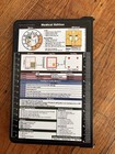 Whitecoat Medical Edition Folding Metal Clipboard Black
