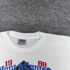 Vintage 1988 Los Angeles Dodgers Vs Oakland Athletics World Series T-shirt Xl