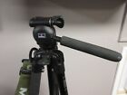 Manfrotto 290 Pan Tilt Head Video Dslr Head Aluminum Tripod 290bwb   Mk28 Read