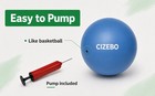 Mini Exercise Ball 4 Inch  Small Pilates Ball For Core Training  Thigh And Hip
