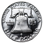 Proof 1955 Franklin Half Dollar 90  Silver