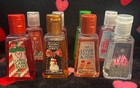 Vtg Bath   Body Works Pocketbac Sanitizers 8 Pack Rare Assorted Scents 1 Fl Oz
