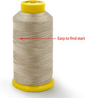 1500 Yards Bonded Nylon Heavy Duty Thread   69 T70 Size 210d 3 For Sewing Leathe