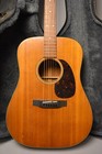 1966 Martin D-18 Dreadnought Acoustic Guitar Natural W hsc