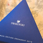 Swarovski 2019 Annual Edition Clear Crystal Snowflake Hanging Christmas Ornament