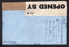 Canada Ww2 Military 1943 Censored Air Letter Cover To Ottawa  Rcaf
