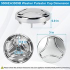 5006ea3009b Washer Washplate Cap Replacement For Lg Pulsator Ken-more 