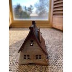 Windy Meadows Pottery Estate Sales Candle House Unsigned 639 674 Jan Richardson