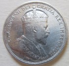 1902 H Canada Silver Twenty-five Cents Coin  Nice Grade  Quarter  rj331 