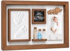 Baby Keepsake Box   Clay Handprint Footprint Kit  Photo Frame For Newborn Memori