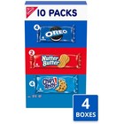 Nabisco Cookies Variety Pack  Oreo  Nutter Butter  Chips 4 Per Pack