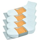 3-12 Pairs Mens Premium Ankle Crew White Cushioned Cotton Socks Size 9-11 10-13