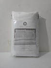 Hotel Collection White Portofino Cotton 2-pc  European Sham Set