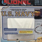 Lionel Us Navy Train Set Box Top  only  6-11745 1994 O27 Display Lid Vintage