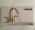 Kohler Avail Bathroom Faucet R33047-4d-2mb Vibrant Brushed Moderne Brass 4  New