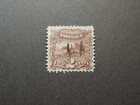 Us Stamp  Scott No 113   1869 2c  Pony Express  Brown  G Grill  Perf 12   Xf Nh