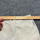 Columbia Womens Cargo Shorts Size 8 Beige Zip Pocket Activewear Hiking Outdoor