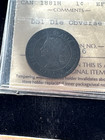 1881 H  double Die Obv    Iccs Graded Canadian  Large One Cent    ef-40  