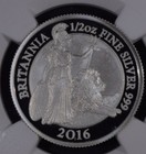 2016 G  Britain Britannia S1pnd One Of First 250 Struck  ngc Pf70 Ultra Cameo 
