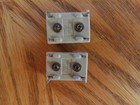 Lot Of 6 High Quality Dual  Porcelain Trimmer Capacitors Nos