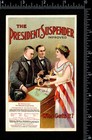 President Mckinley Vs Bryan Suspenders 1900 Election Columbia Ad Trade Card J us