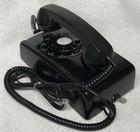 1960s Western Electric A b 554   1-61   Black Rotary Dial Wall Mount Telephone