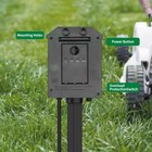 Tiffcofio Outdoor Remote Control Power Strip Extension Cord Waterproof