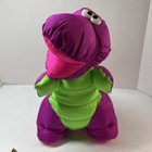 Vtg Fisher Price 1992 Puffalump Purple Barney Dinosaur Squishy Plush Sound 11 