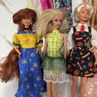 Lot Of 12 Mattel Barbie Dolls Made In Indonesia Collection