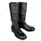 Original Finnish M34 Leather Jackboots - Officer Post War Ww2 Reenactment Bike