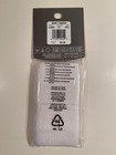 Nike Two Swoosh Wristbands  Ac0009 101  White With Black Swoosh Logo